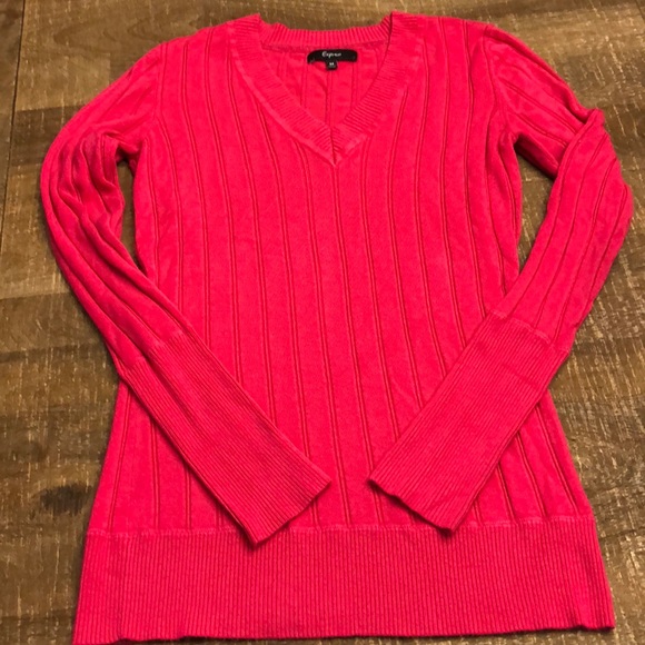 Express Sweaters - Bright Pink Express Sweater